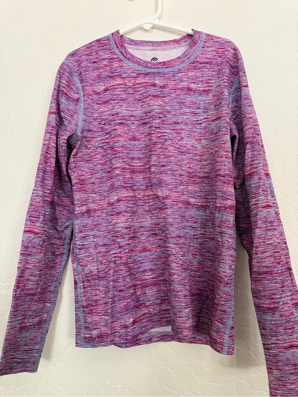 Champion Pink Space-Dye Girls' Active L/S shirt and Leggings